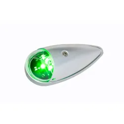 LED Position Light, 28 V, Green