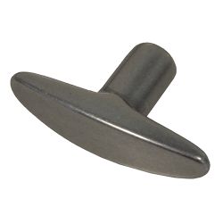 Knob, T-Handle, 10-32, Clear