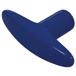 Knob, T-Handle, 10-32, Blue