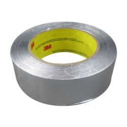 3M Aluminum Foil Tape 425, Silver, 1 IN x 60 YD