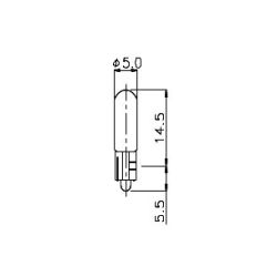 Miniature Lamp, 28V, Incandescent