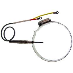 EGT/TIT Clamp Probe Model A, Type K (Red and Yellow)