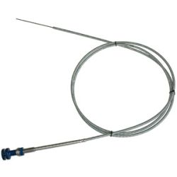 Control, Blue, 10 Ft, Push-To-Unlock