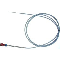 Control, Red, 8 Ft, Push-To-Unlock