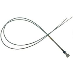 Control, Clear, 8 Ft, Dual, Push-To-Unlock