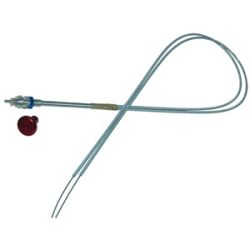 Control, Dual, 6 Ft, Red Knob